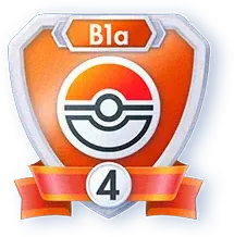 Season B1a Poké Ball Rank 4